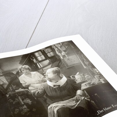 Still from the film 'The Blue Angel' with Marlene Dietrich, Kurt Gerron and Emil Jannings, 1930 by Photographer German