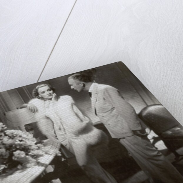 Still from the film 'Desire' with Marlene Dietrich and John Halliday, 1936 by German Photographer