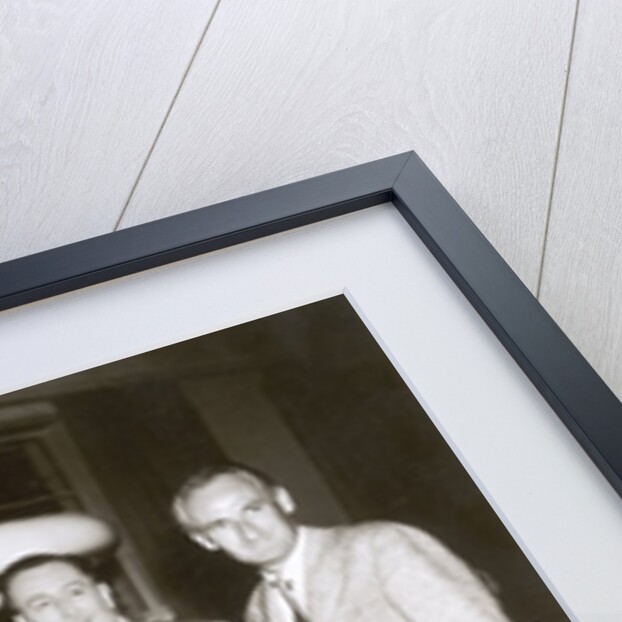 Wernher von Braun, Willy Ley, Walt Disney, and Heinz Haber in preparation for the film 'Secrets of Life', c.1955 by German Photographer