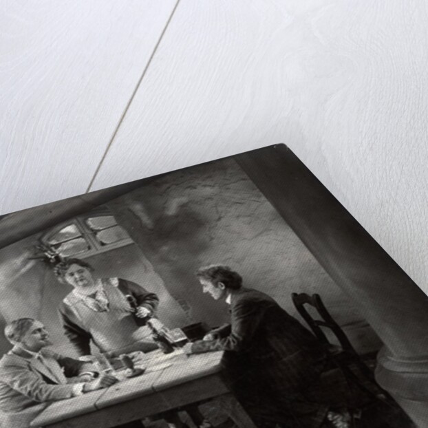 Still from the film 'Dr. Mabuse, the Gambler' with Rudolf Klein-Rogge, 1922 by German Photographer