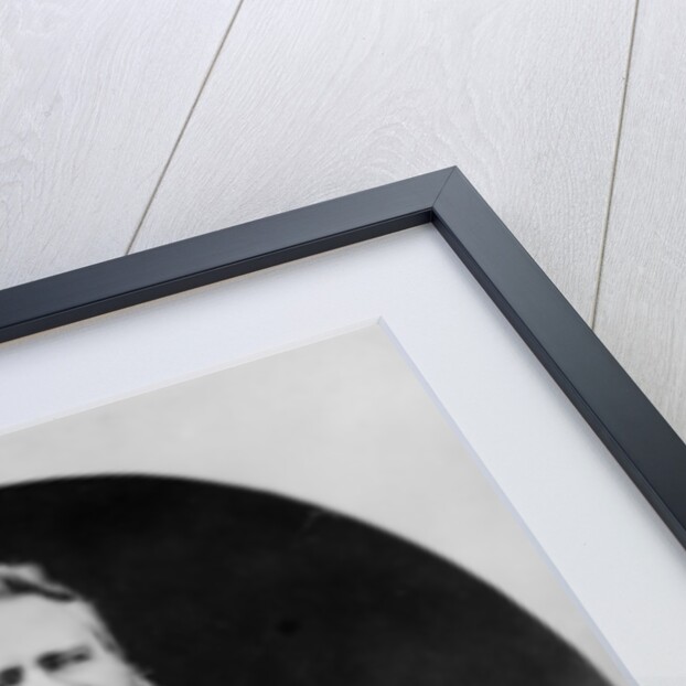 Portrait of German novelist Fritz Reuter by German Photographer