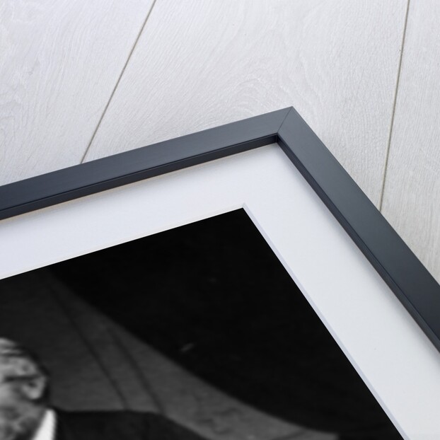 Portrait of German novelist Fritz Reuter by German Photographer