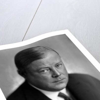 Portrait of German publisher Ernst Rowohlt by German Photographer