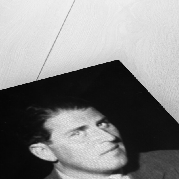 Portrait of German writer Carl Zuckmayer by German Photographer