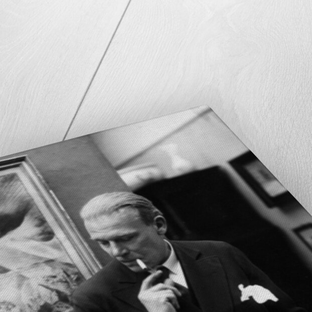 Portrait of German writer Hanns Heinz Ewers by German Photographer