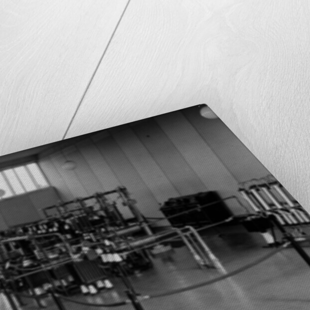 Operations room at the transmission facility at Langenberg, Germany, c.1933 by German Photographer