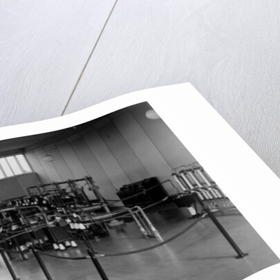 Operations room at the transmission facility at Langenberg, Germany, c.1933 by German Photographer
