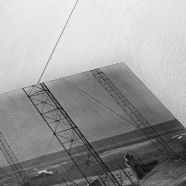 Radio transmission facility in Norddeich, Germany, c.1933 by German Photographer