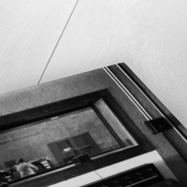 Radio broadcasting control room in the Haus des Rundfunks in Masurenallee, Berlin-Charlottenburg, c.1931 by German Photographer