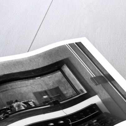 Radio broadcasting control room in the Haus des Rundfunks in Masurenallee, Berlin-Charlottenburg, c.1931 by German Photographer