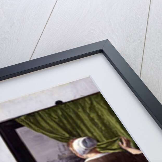 Young woman reading a letter - Painter by Gabriel Metsu, circa 1664-1666 by Anonymous