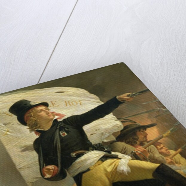 Henri de La Rochejaquelein, leader of the revolt in the Vendee, 1817 by Baron Pierre-Narcisse Guerin