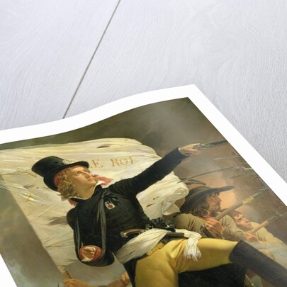 Henri de La Rochejaquelein, leader of the revolt in the Vendee, 1817 by Baron Pierre-Narcisse Guerin