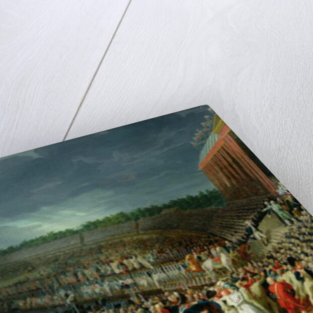 The Celebration of the Federation, Champs de Mars, Paris, 14 July 1790 by Charles Thevenin