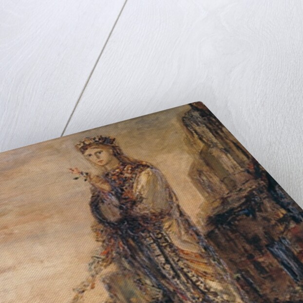 Helen on the Ramparts of Troy by Gustave Moreau