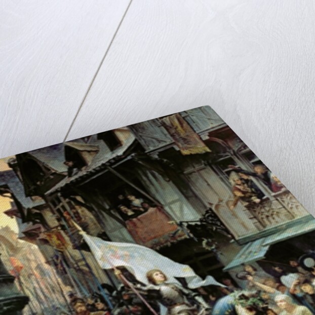 Joan of Arc enters Orléans, 1887 by Jean-Jacques Scherrer