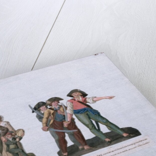 The Triumph of Marat and Camille Jordan said 'Cut off their Heads', c.1792 by Lesueur Brothers