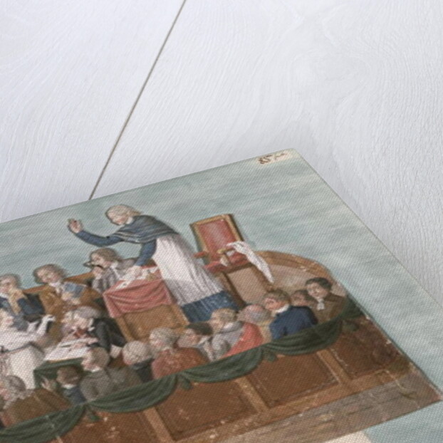 Parisians Offering their Jewellery to the Convention, c.1792 by Lesueur Brothers