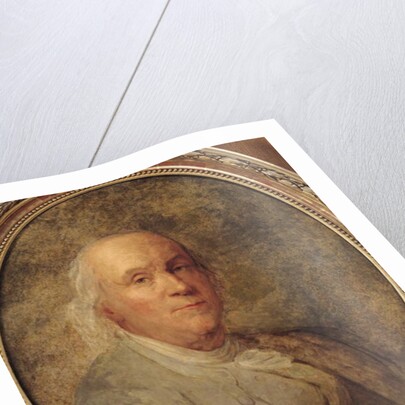 Portrait of Benjamin Franklin, c.1780 by Joseph Siffred Duplessis