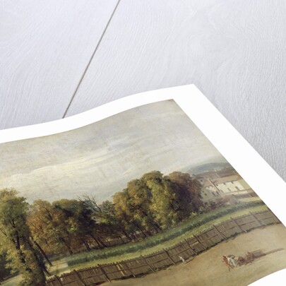 View of the Luxembourg Gardens in Paris, 1794 by Jacques Louis David