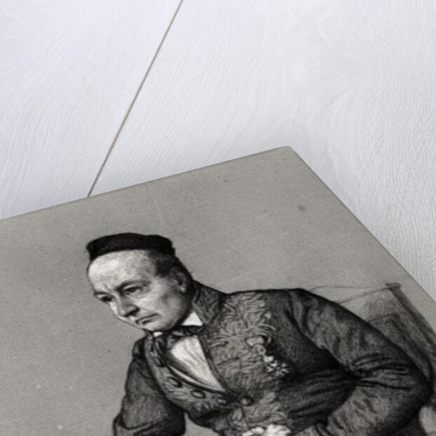 Portrait of Charles Augustin Sainte-Beuve 1856 by Francois Joseph Heim