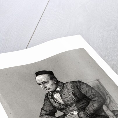 Portrait of Charles Augustin Sainte-Beuve 1856 by Francois Joseph Heim