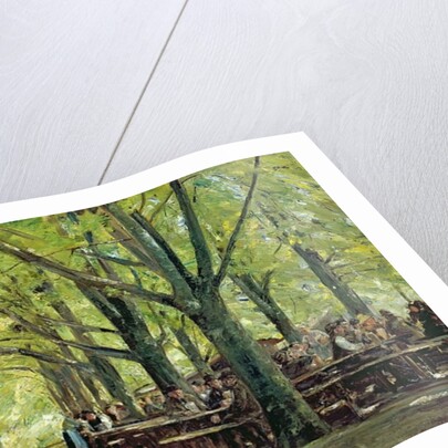 A Country Brasserie, Brannenburg, Bavaria, 1894 by Max Liebermann