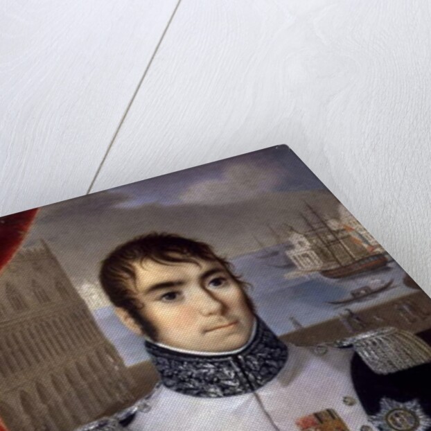 Portrait of Eugene de Beauharnais Viceroy of Italy in 1805 by Giovanni Battista Gigola