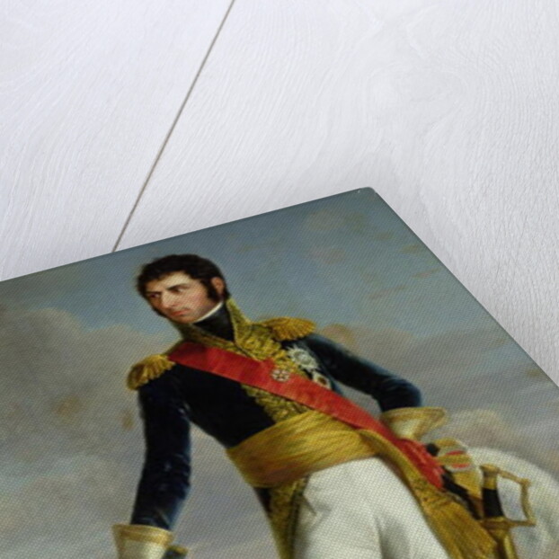 Portrait of Charles Jean Baptiste Bernadotte, 19th century by Joseph Nicolas Jouy