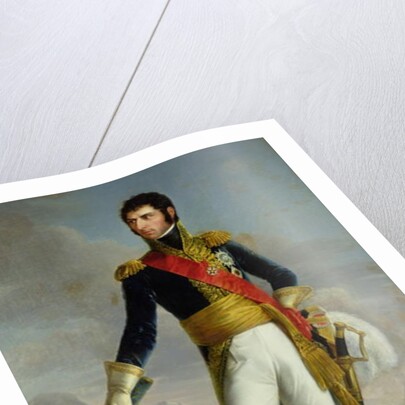 Portrait of Charles Jean Baptiste Bernadotte, 19th century by Joseph Nicolas Jouy