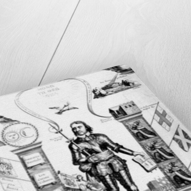 The Emblem of England's Distractions, 1658 by English School