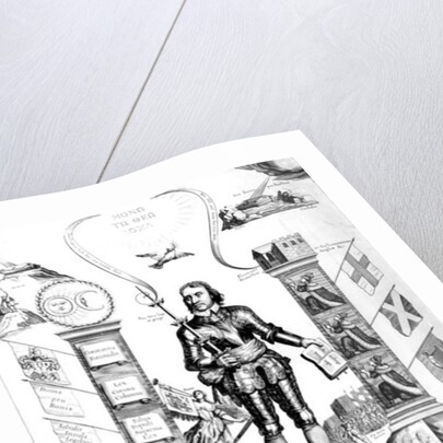 The Emblem of England's Distractions, 1658 by English School