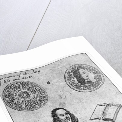 The Names of the Jury of Life and Death, 1649 by English School