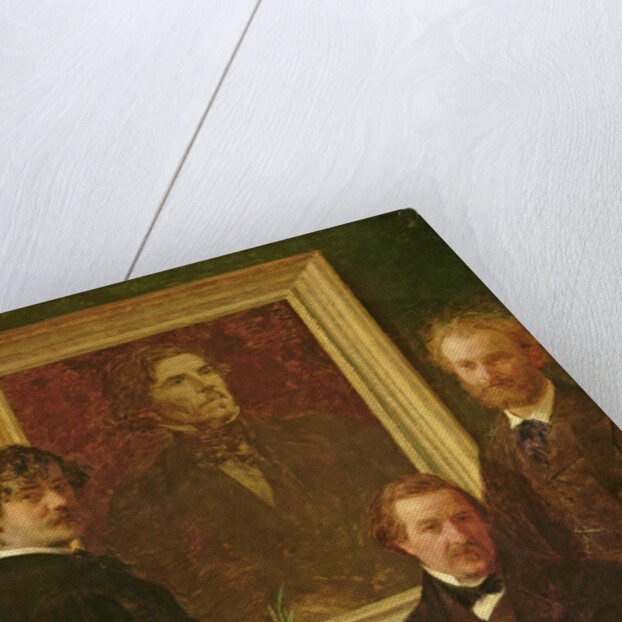 Homage to Delacroix, 1864 by Ignace Henri Jean Fantin-Latour