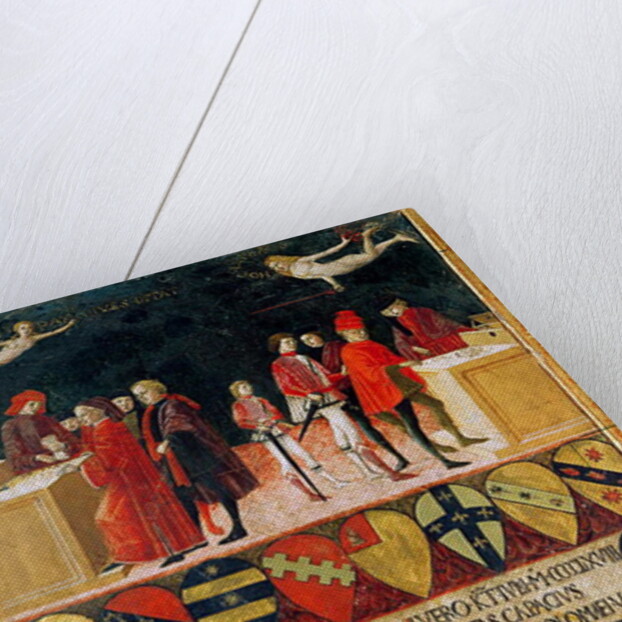 The Council Finances in Times of War and of Peace, 1468 by Benvenuto di Giovanni