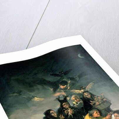 The Witches' Sabbath by Francisco Jose de Goya y Lucientes
