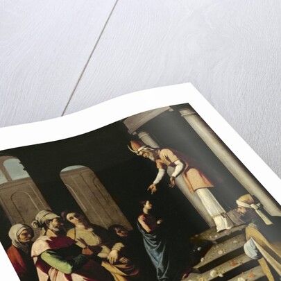 Presentation of the Virgin in the Temple by Francisco de Zurbaran