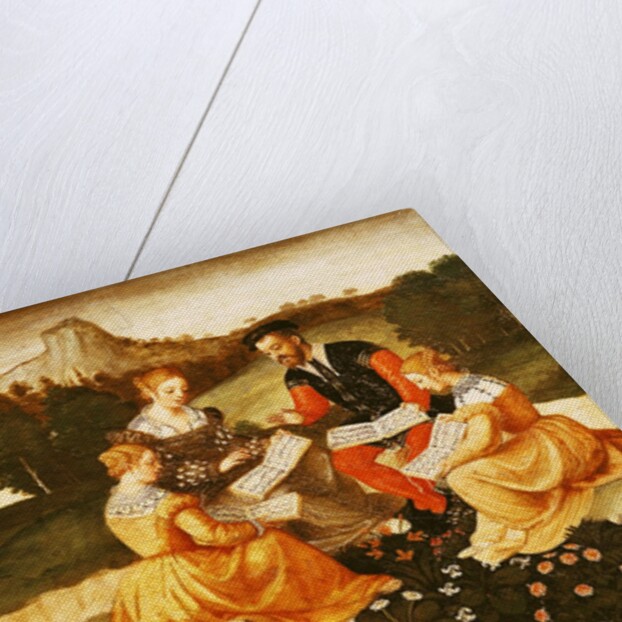 The Rustic Concert, the Song by Italian School