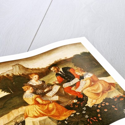 The Rustic Concert, the Song by Italian School