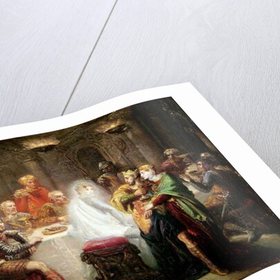The Ghost of Banquo by Theodore Chasseriau
