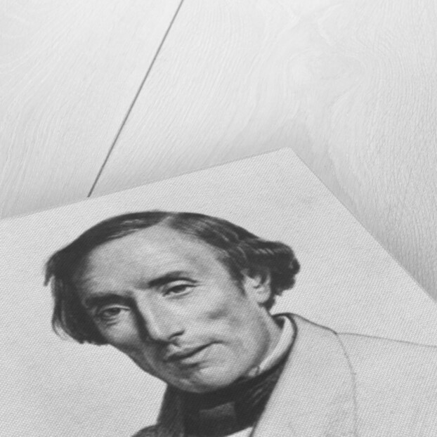 Ernest Bersot, 1866 by A. Fontaine