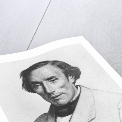 Ernest Bersot, 1866 by A. Fontaine