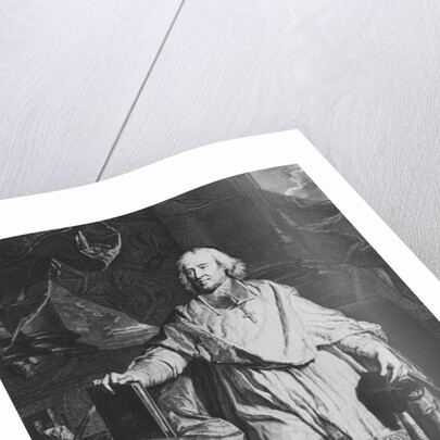 Jacques Benigne Bossuet by Pierre-Imbert Drevet