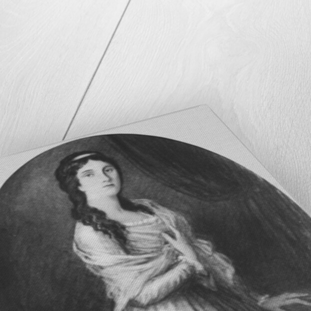 Lucile de Chateaubriand aged 25 by French School