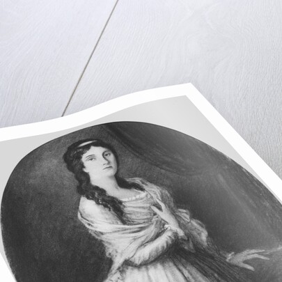 Lucile de Chateaubriand aged 25 by French School