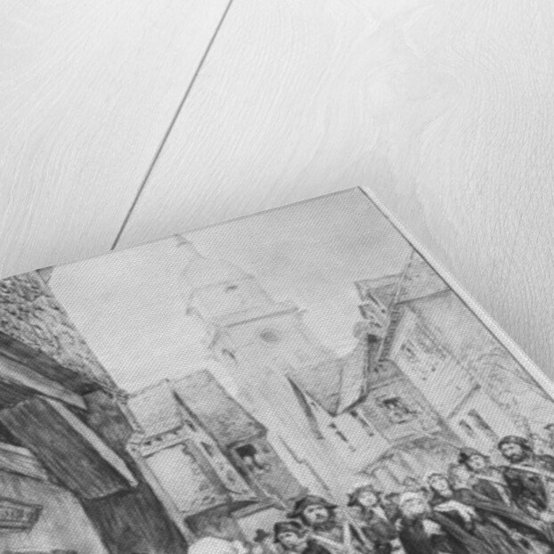 The Arrest of Lucile de Chateaubriand by French School