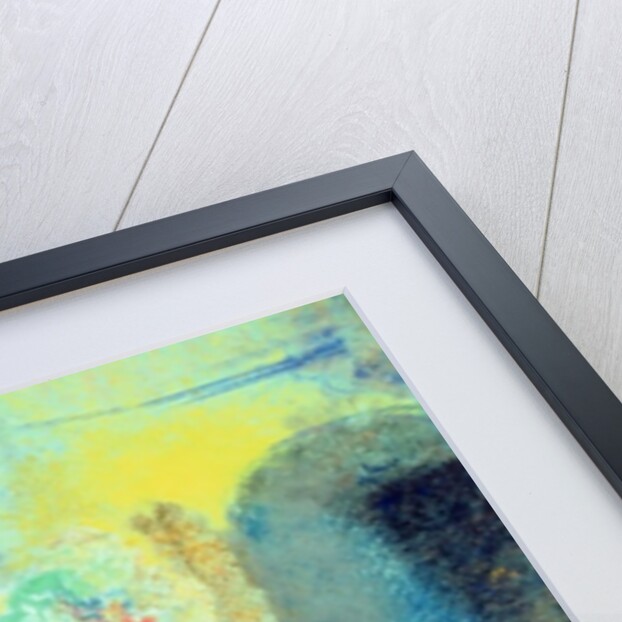 Shades of Sleep (pastel on paper by Odilon Redon