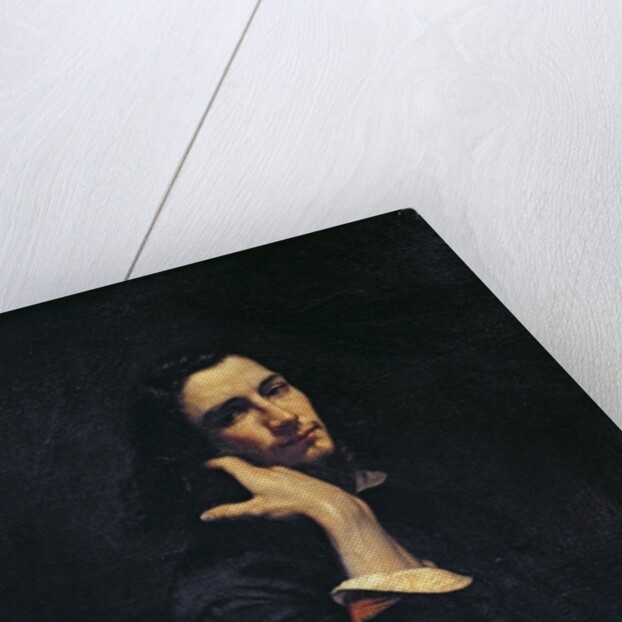 The Man with the Leather Belt. Portrait of the Artist, c.1846 by Gustave Courbet