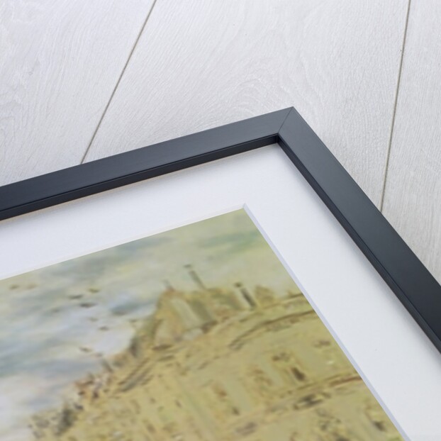 The Pavillon de Hanovre and the Boulevard des Italiens, Paris, after 1870 by Jean Francois Raffaelli