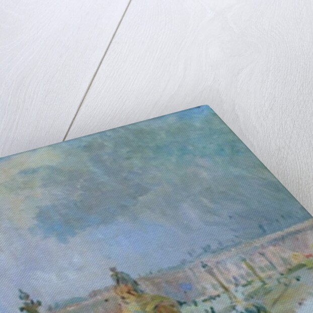 The Place de la Concorde, Paris by Albert-Charles Lebourg